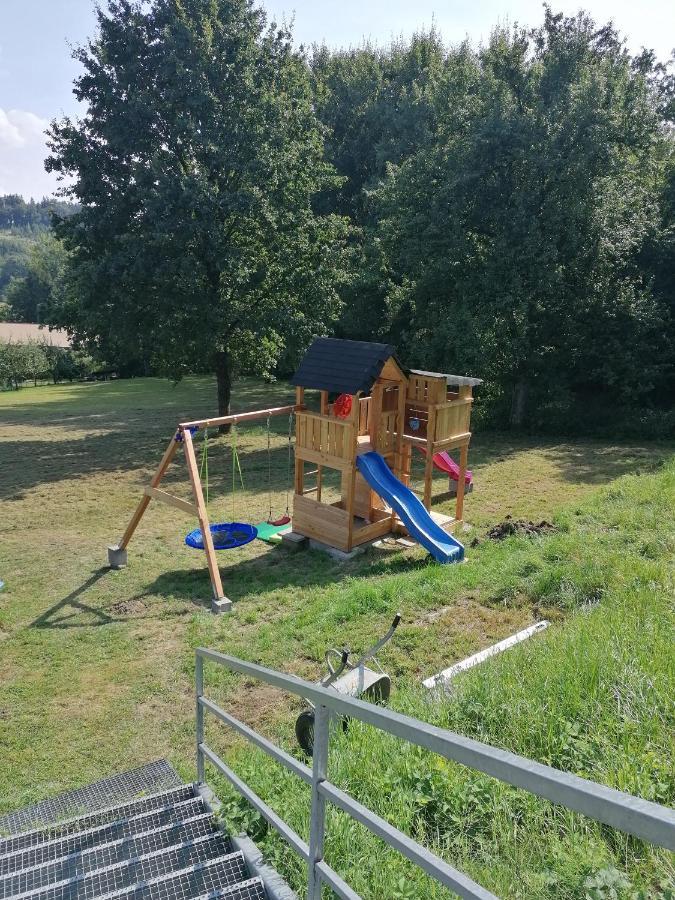 Ferienwohnung Schuhmann Mit Wintergarten Und Garten Therme Aquapulco Und Ikuna Erlebnispark, Zoo Schmiding 20 Min Mit Auto Entfernt Ab 3 Naechte Buchbar Hinzenbach Εξωτερικό φωτογραφία